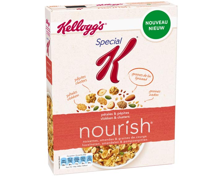 Noisettes, amandes & graines de courge - 330g