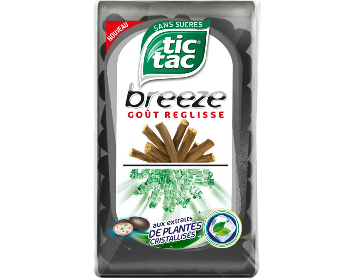 Tic Tac Breeze Goût Réglisse