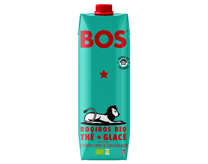 Thé Glacé Rooibos Citron Vert Gingembre 1L BRK