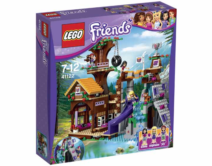 La cabane de la base d'aventure 