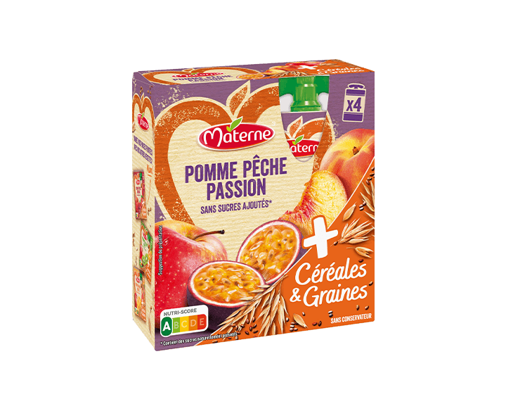Pomme Pêche Passion Céréales & Graines