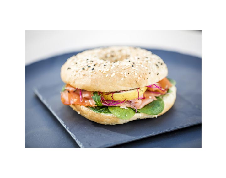 Bagel au saumon