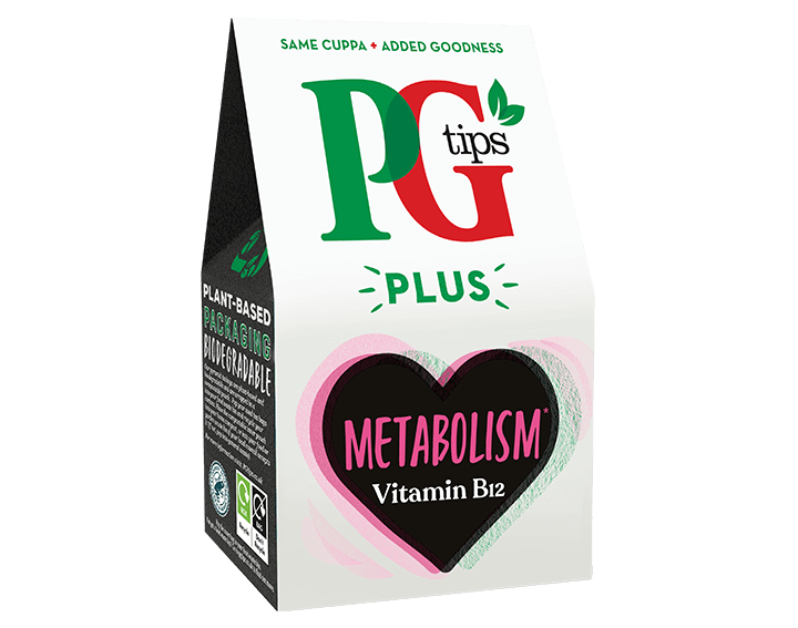 PG Tips Plus Metabolism 20 Tea Bags