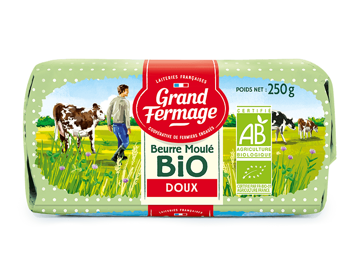 Beurre Moulé BIO Doux 250g
