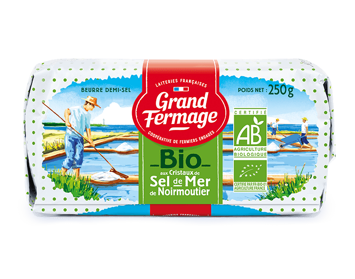 Beurre BIO Cristaux De Sel 250g