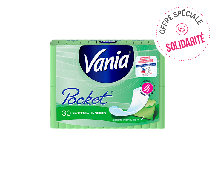 Vania® Protège-slips Pocket x30