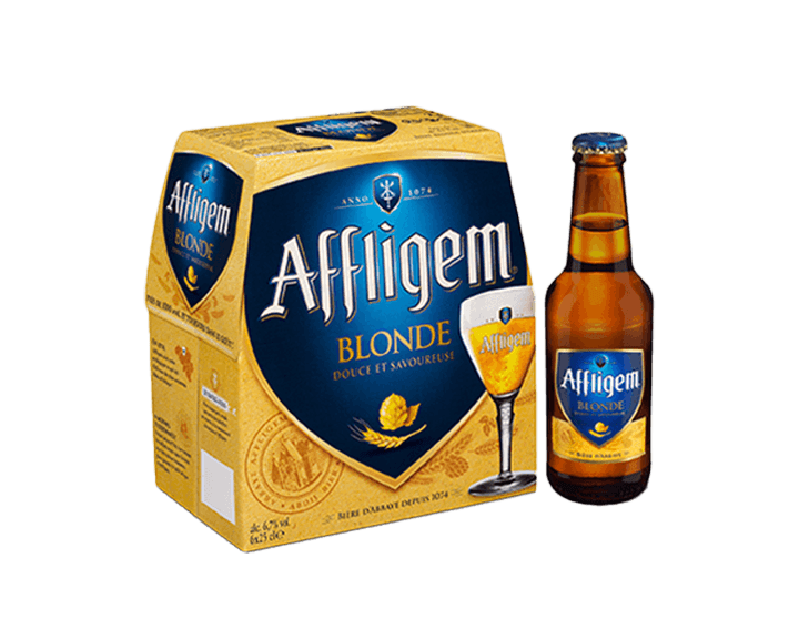 Affligem Blonde Bière d'Abbaye 6x25cl 6.7°
