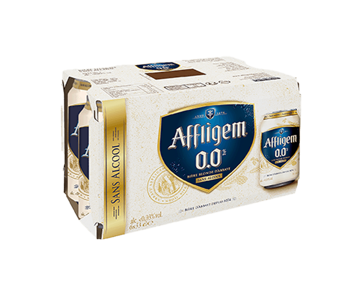 Affligem 0.0 Bière d'Abbaye Sans Alcool 6x33cl 0.0°