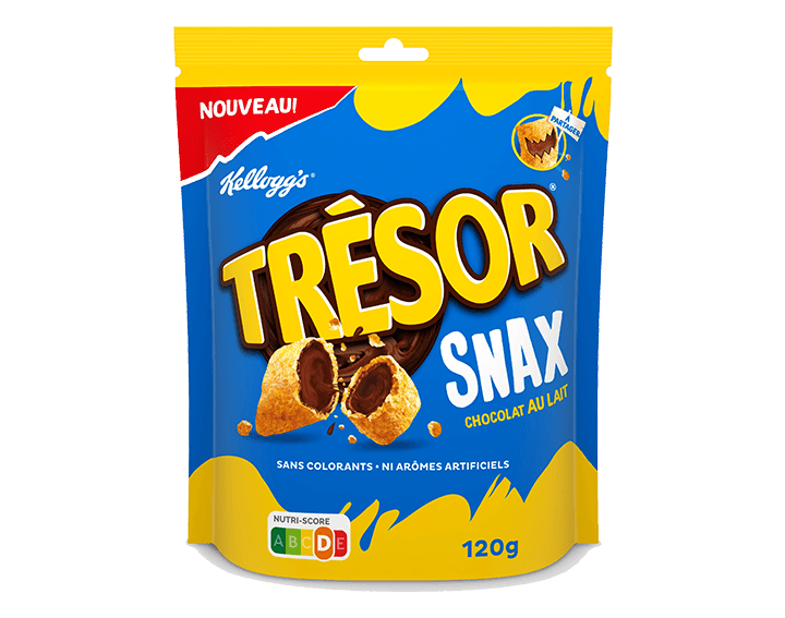 Trésor Snax Chocolat au Lait 120g