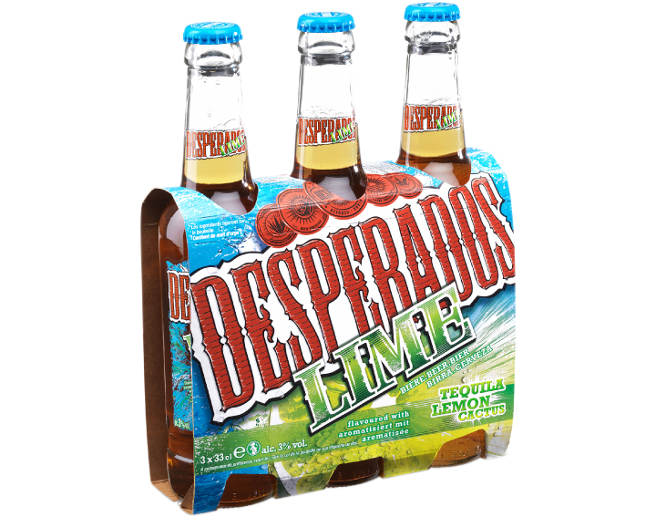 Pack de 3x33cl Desperados Lime
