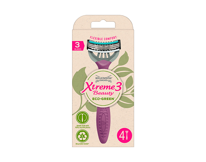 Xtreme3 Beauty Eco Disposable Razors x4