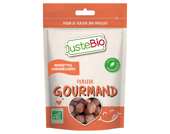 Noisettes caramélisées BIO 150g