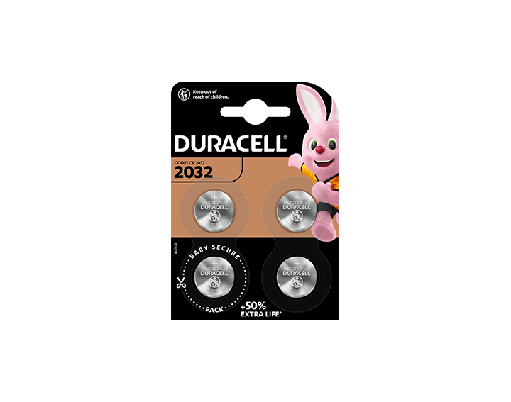 Duracell 2032 4 Piles