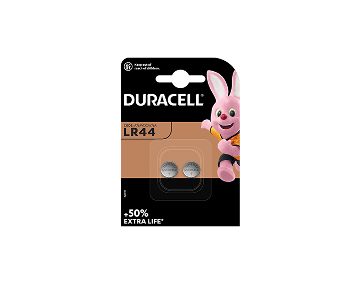 Duracell LRR44 2 Piles