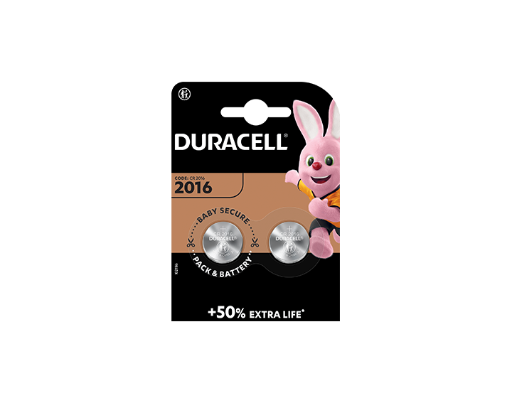 Duracell 2016 2 Piles