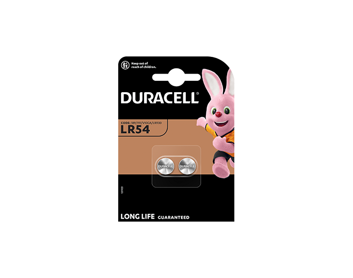 Duracell LR54 2 Piles