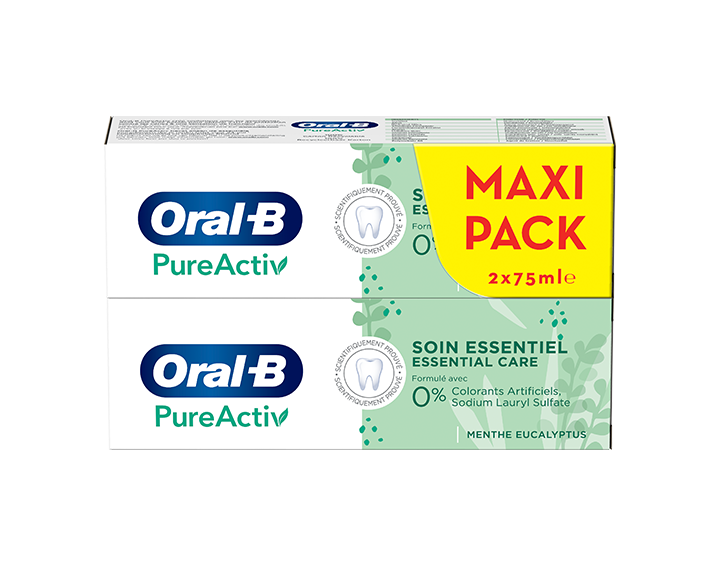 Oral-B PureActiv Soin Essentiel 2x75ml