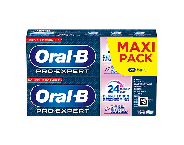 Oral-B Pro-Expert Dents Sensibles 2x75ml