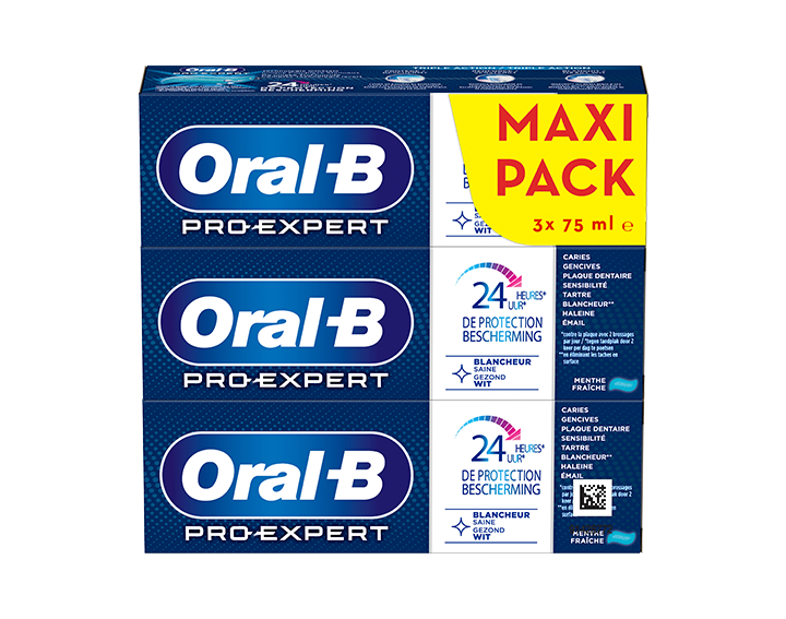 Oral-B Pro-Expert Blancheur Saine 3x75ml