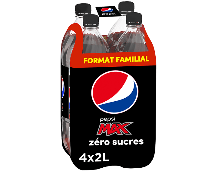 Pepsi Max Format Familial 4x2L