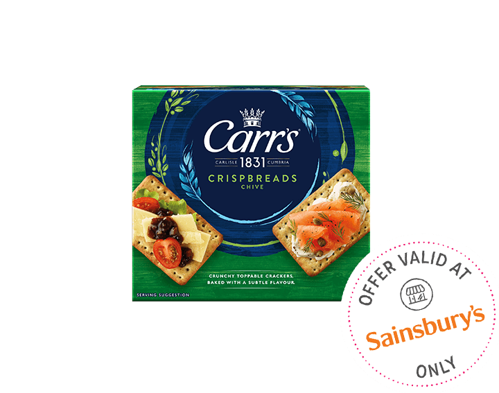 Crispbread Sour Cream & Chive 5x4pk 