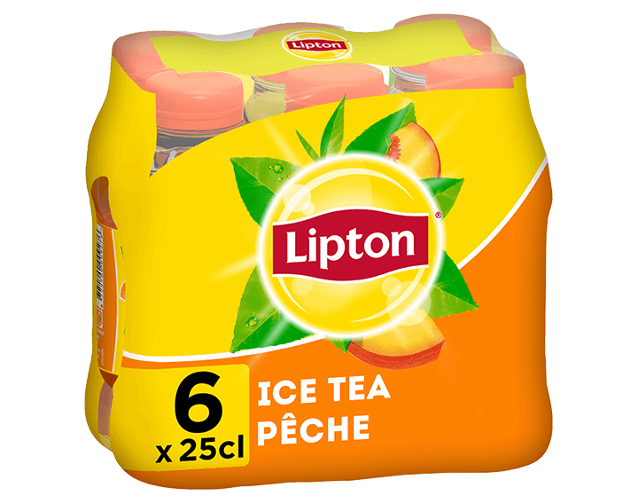 Lipton Saveur Pêche 6x25cL