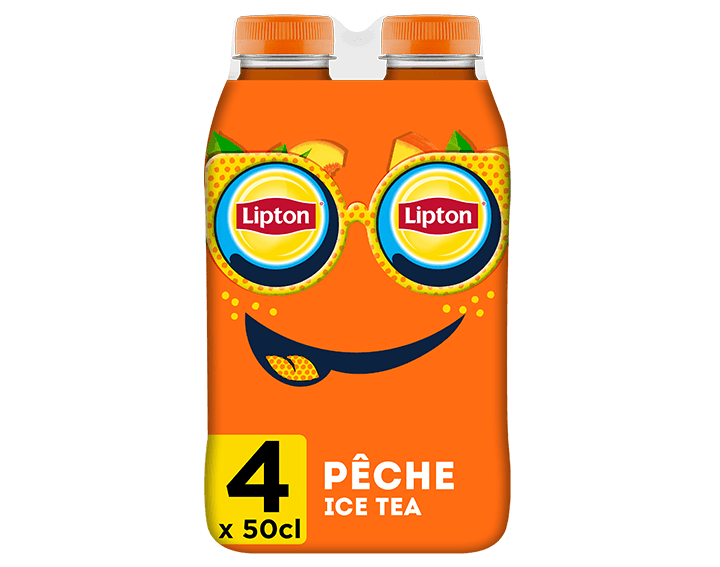 Lipton Saveur Pêche 4x50cL