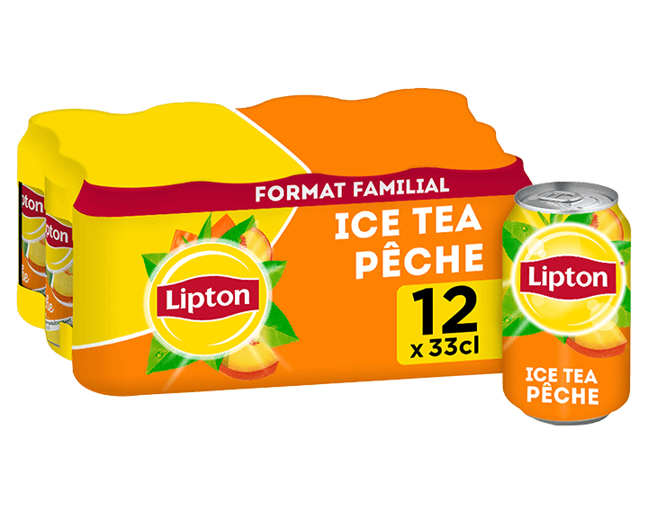 Lipton Saveur Pêche 12x33cL