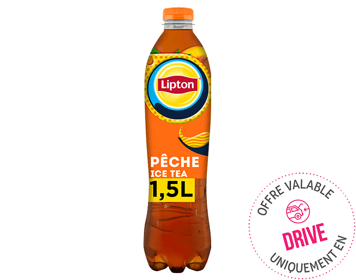 Lipton Saveur Pêche 1,5L