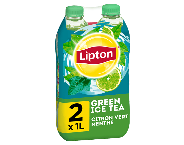 Lipton Green Citron Vert Menthe 2x1L