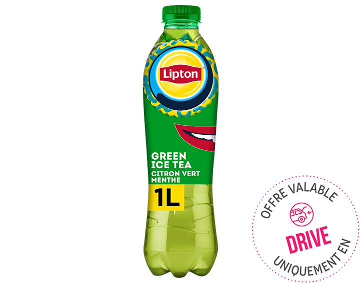 Lipton Green Citron Vert Menthe 1L