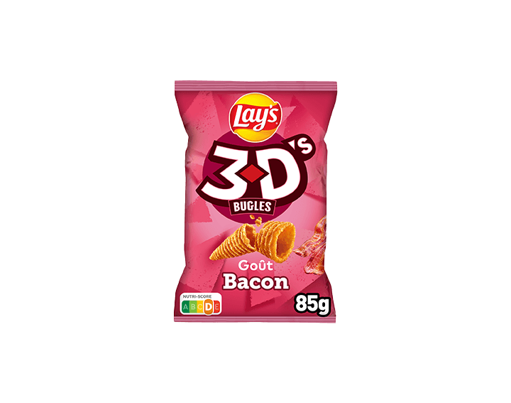 3D Bugles Bacon 85g