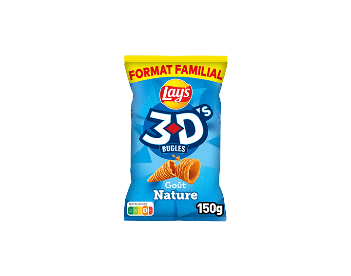 3D Bugles Nature Format Familial 150g