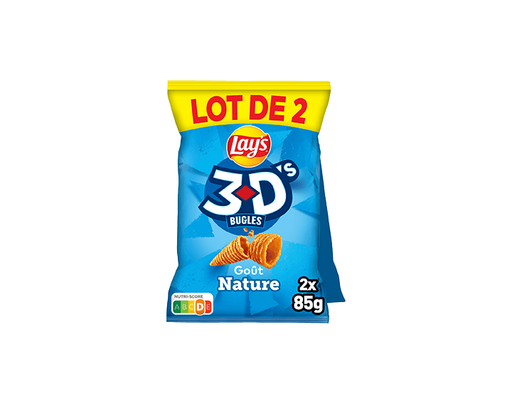 3D Bugles Nature Lot de 2x85g