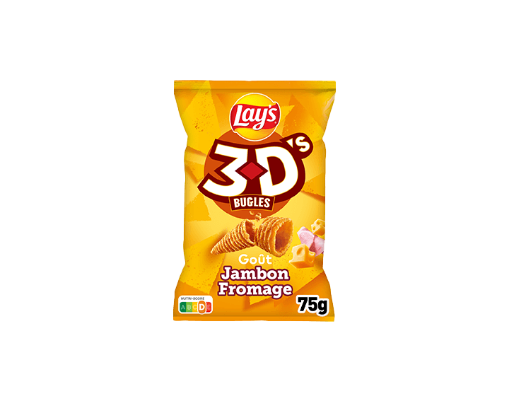 3D Bugles Jambon Fromage 75g