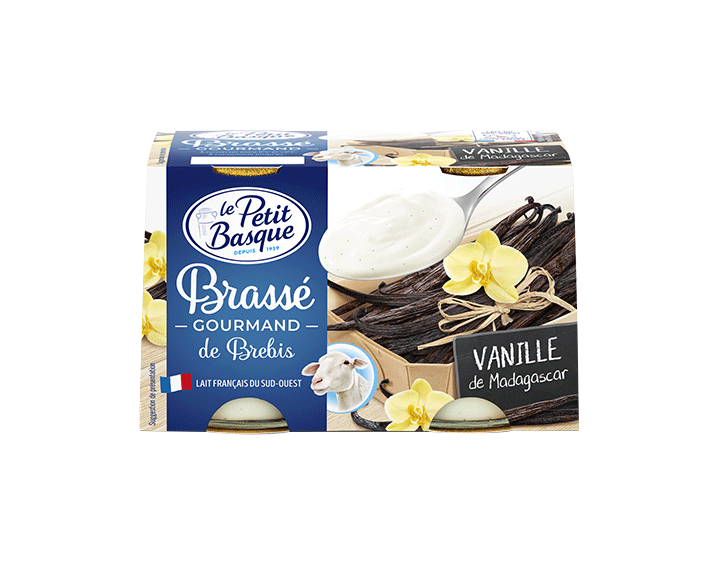 Brassé Gourmand de brebis Vanille de Madagascar