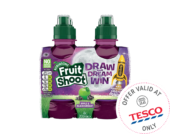 Apple & Blackcurrant 4x200ml