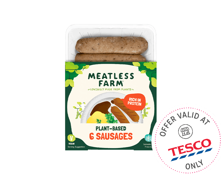 Plant-Based Sausages x6, 300g