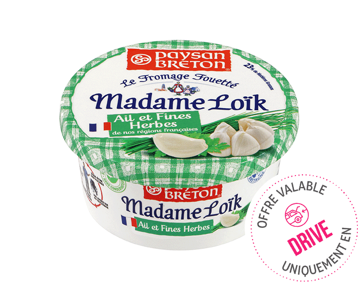 Madame Loïk Ail & Fines Herbes 150g