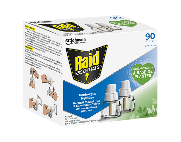 Recharge Répulsif Liquide 2x 45 nuits