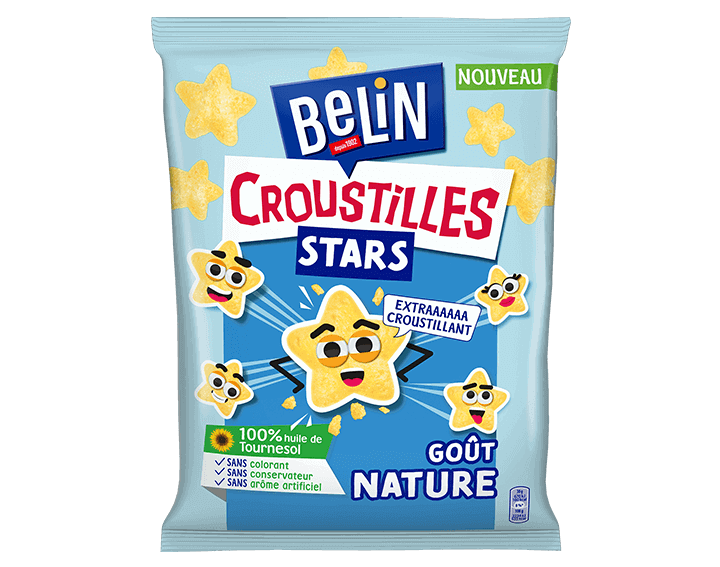 Belin Croustilles Stars Nature 90g