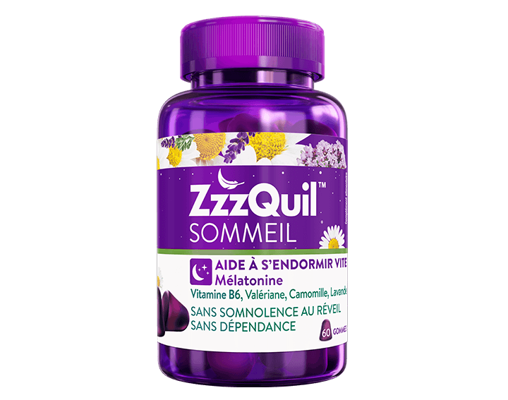 ZzzQuil™ Sommeil 60 gommes