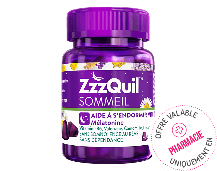 ZzzQuil™ Sommeil 30 gommes