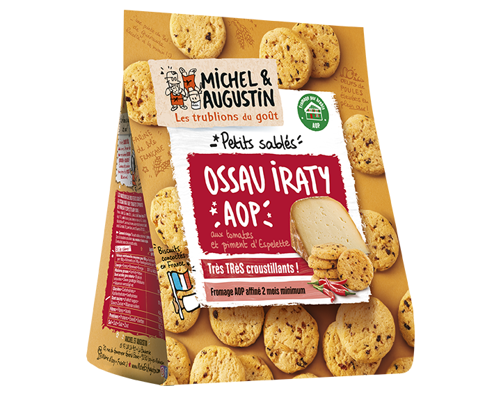 Sablés apéritif Ossau Iraty AOP 100g