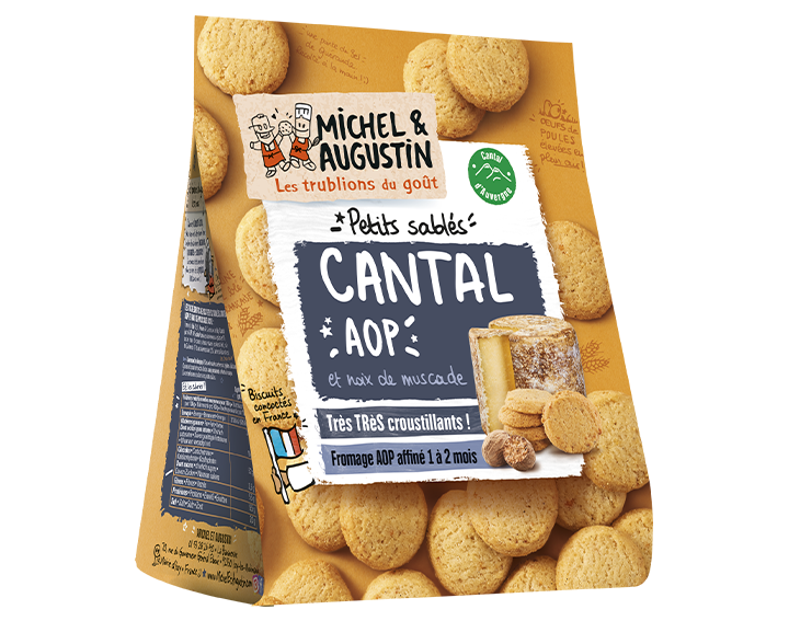 Sablés apéritif Cantal AOP 100g