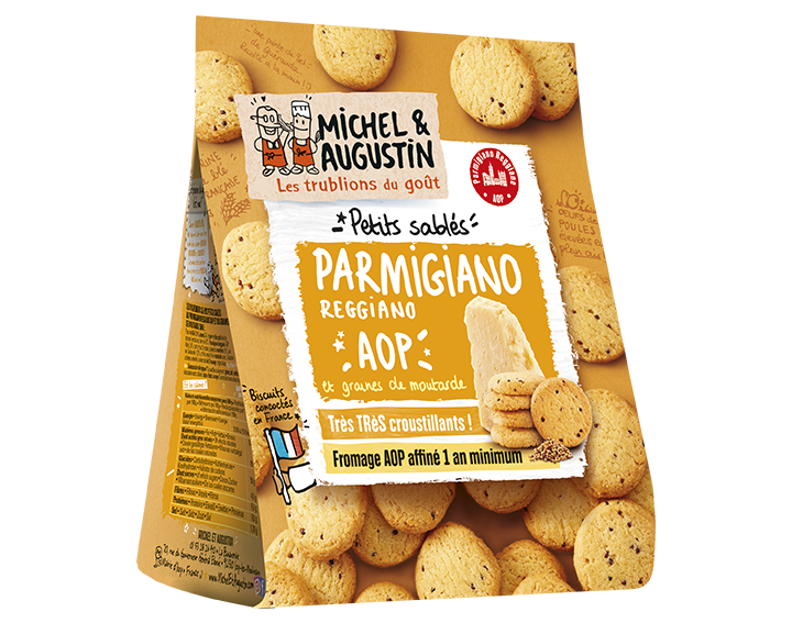 Sablés apéritif Parmigiano Reggiano 120g