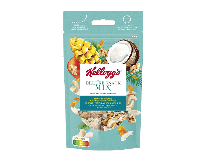 Fruits tropicaux, noix de cajou, abricot 95g