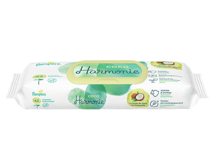 Lingettes Pampers® Coco Harmonie™