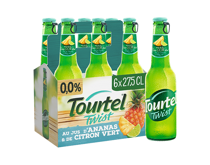 Tourtel Twist Ananas - Citron vert 6x27,5cl