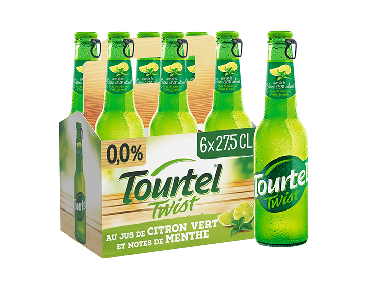 Tourtel Twist Citron Vert Menthe - 6x27,5cl